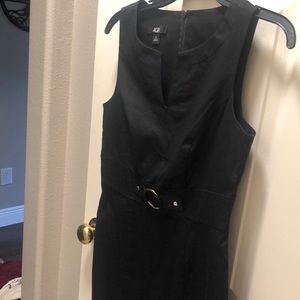 AGB Size 4 Sleeveless Black Dress